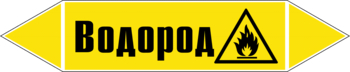 Маркировка трубопровода "водород" (пленка, 507х105 мм) - Маркировка трубопроводов - Маркировки трубопроводов "ГАЗ" - магазин "Охрана труда и Техника безопасности"