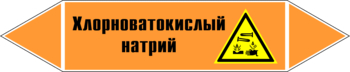 Маркировка трубопровода "хлорноватокислый натрий" (k10, пленка, 252х52 мм)" - Маркировка трубопроводов - Маркировки трубопроводов "КИСЛОТА" - магазин "Охрана труда и Техника безопасности"